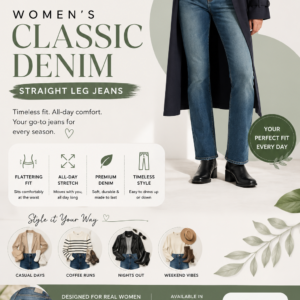 Levi's Women's 725 High Rise Bootcut Jeans featuring a flattering high waist, stretch denim fabric, and classic bootcut silhouette.